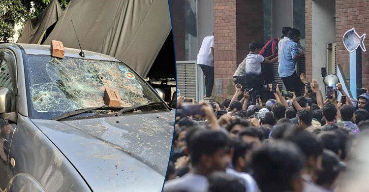 সচিবালয়ে ভাঙচুর ও হামলার ঘটনায় ১২০০ জনের বিরুদ্ধে মামলা